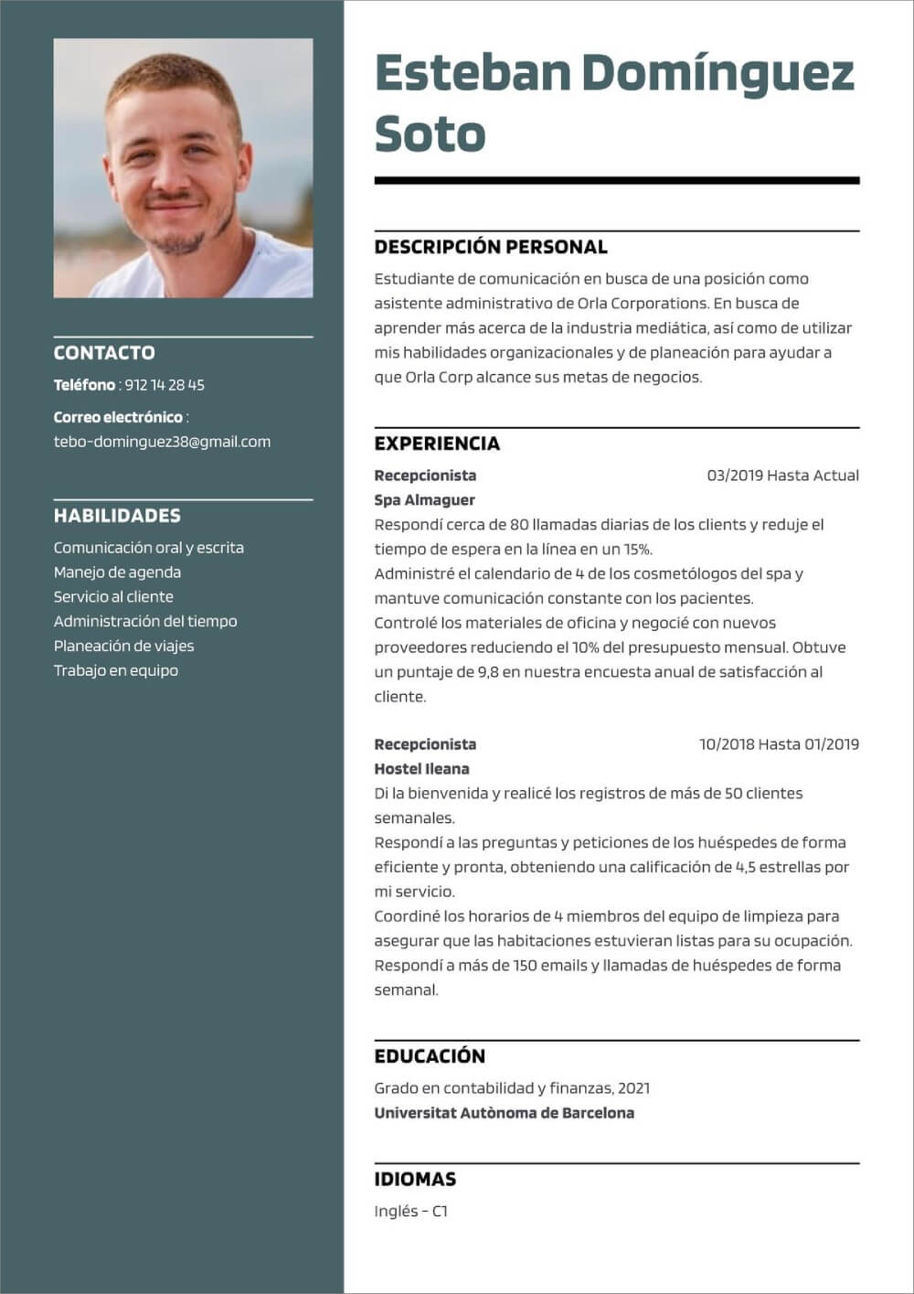 Disenos De Curriculum Vitae 2021 15 Plantillas Para Curriculum Vitae Images