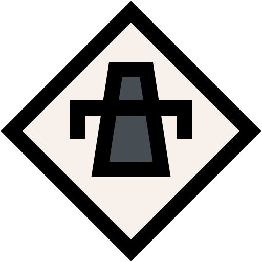 Motorway sign Generic color lineal-color icon