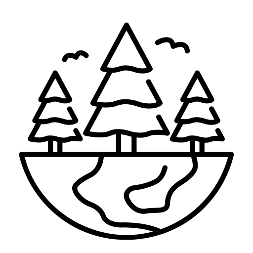 Forest Generic Detailed Outline icon