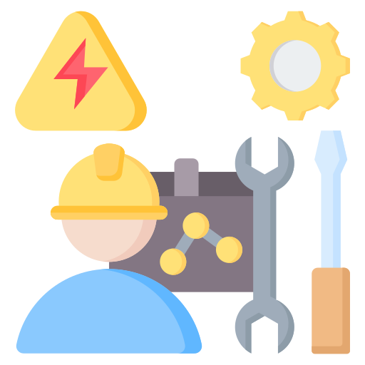 Electrician Generic color fill icon