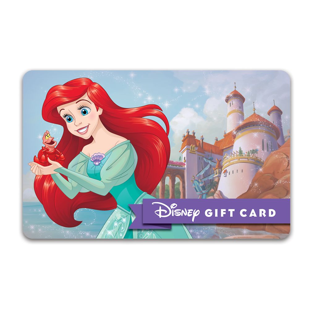 Ariel Disney Gift Card