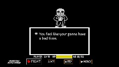 UNDERTALE SANS FIGHT DREAMS EDITION WIP