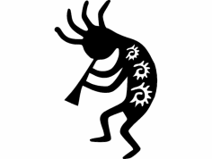 Kokopelli 3 dxf File