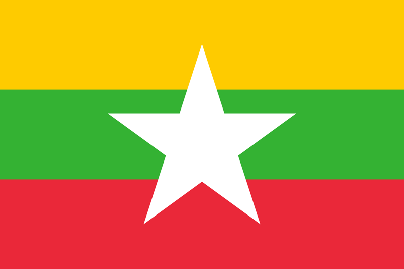 Bandiera Di Myanmar Da Colorare Country Flags | Porn Sex Picture