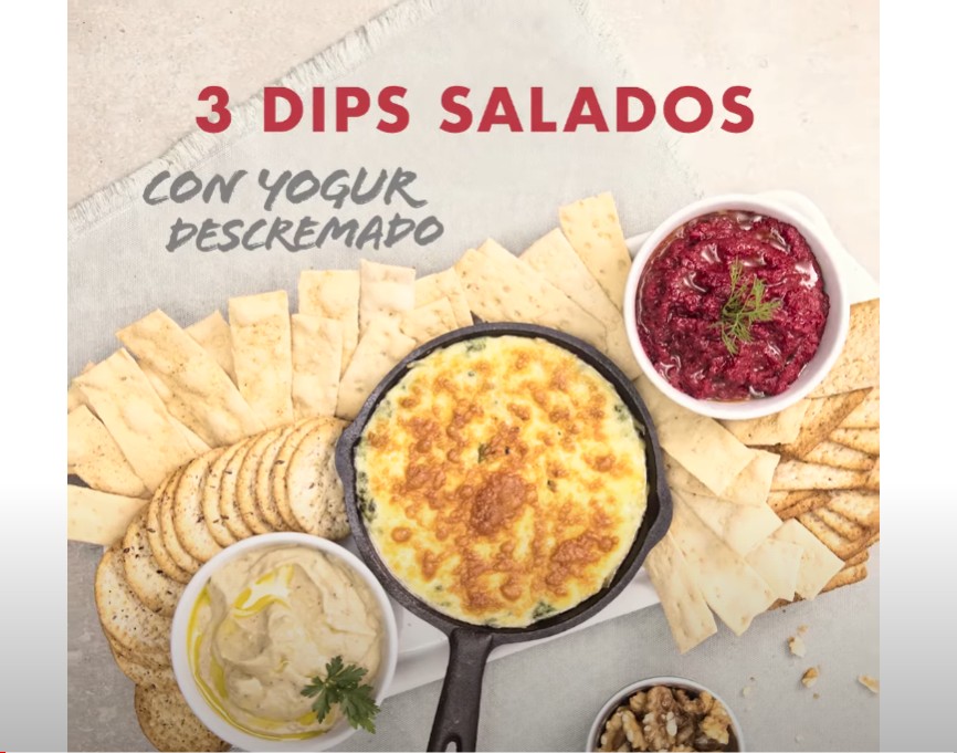 3 Dips salados