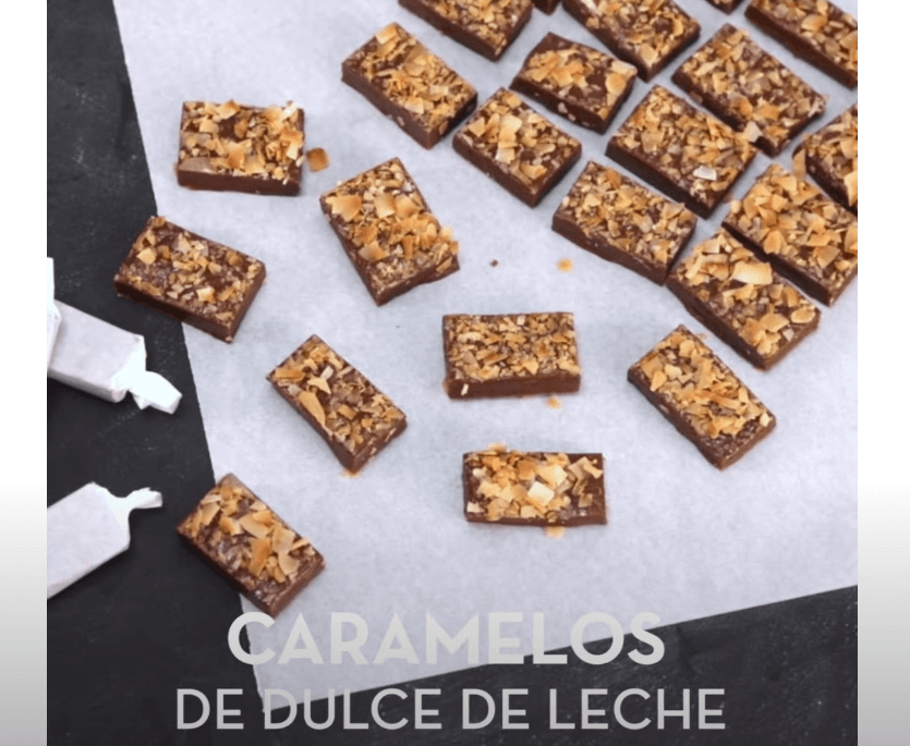 Caramelos de dulce de Leche