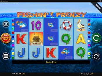 Fishin' Frenzy Fortune Spins