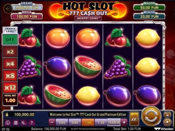 Hot Slot 777 Cash Out Grand Gold Edition