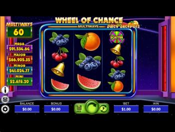 Wheel of Chance Multiways Juicy Jackpots