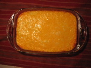 recipe for cheesy mashed potato casserole