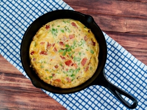 recipe for tomato cheese frittata