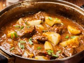 Serbian Goulash-Paprikash