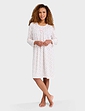 Brushed Fleece Nightdress - Pink