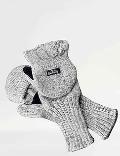 Knitted Thinsulate Mens Gloves Multi