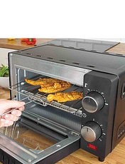 Mini Oven Nine Litre Black