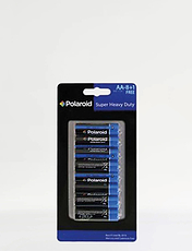 Pack Of Eight Polaroid AA Batteries Multi