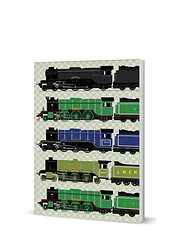 Flying Scotsman Transport Notebook Multi