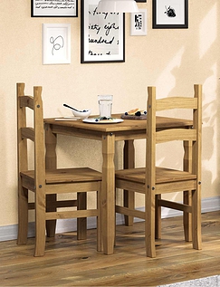 Corona Dining Set Pine