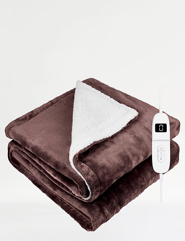 Sherpa Heated Blanket