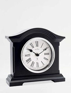 Radio Controlled Chesterfield Mantle Clock Black