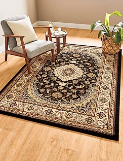 Victoria Large Rug Black