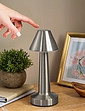 LED Rechargeable Touch Table Lamp Brass