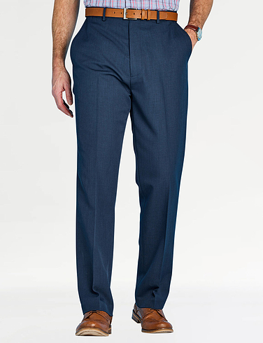 Pegasus Stain Resist Trouser With Hidden Stretch Waistband