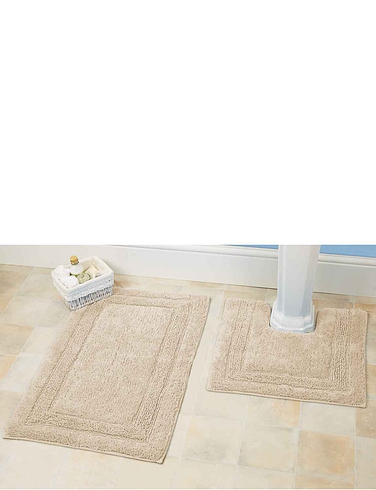 Luxury Weight Bath and Pedestal Rugs