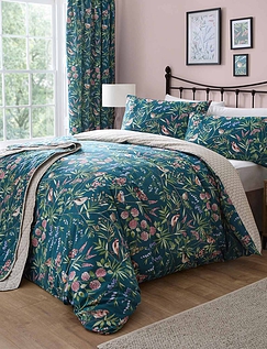 Caraway Quilt Cover Set Green