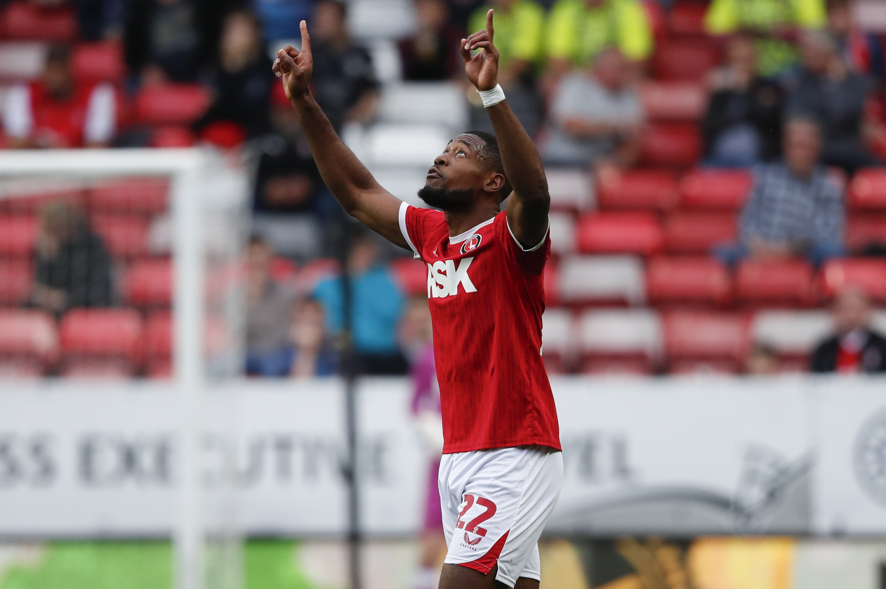 Chuks Aneke celebrates