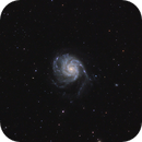 Messier 101 - The Pinwheel Galaxy wide field, Samuli Vuorinen