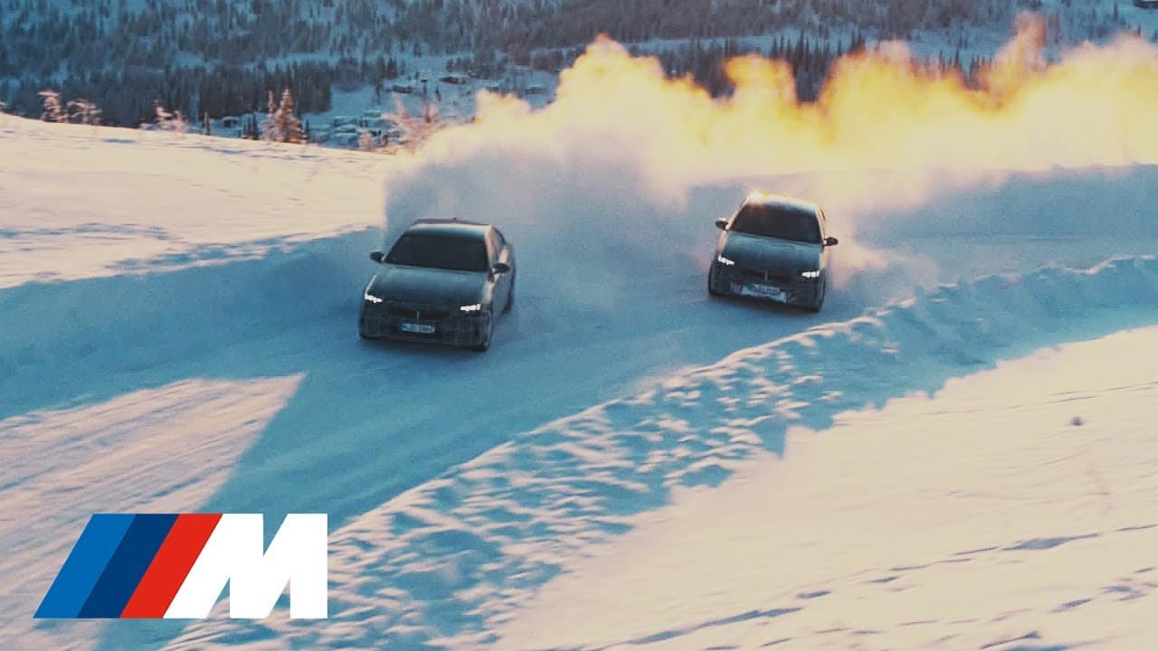 WE ARE M – Testing the secret prototype at the Arctic circle with the Red Bull Driftbrothers.