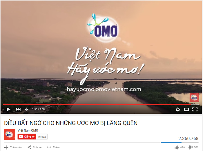 OMO: Việt Nam, Hãy ước mơ!