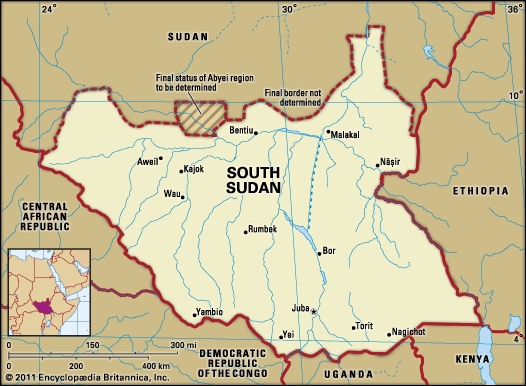 South Sudan.