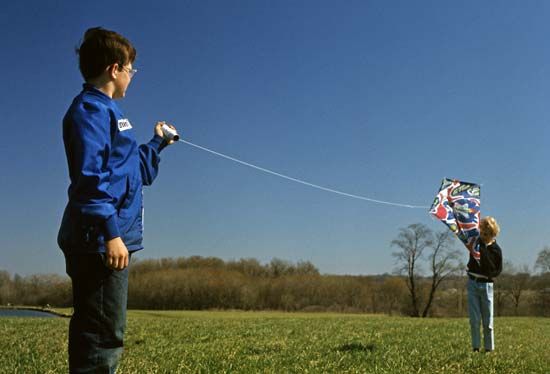 kite flying