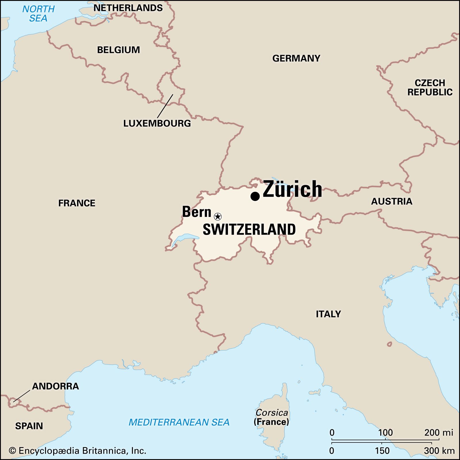 Zurich Map