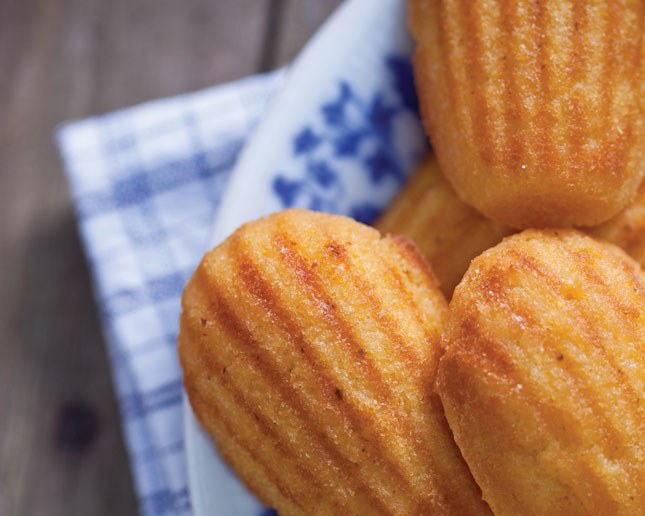 Cornbread madeleines