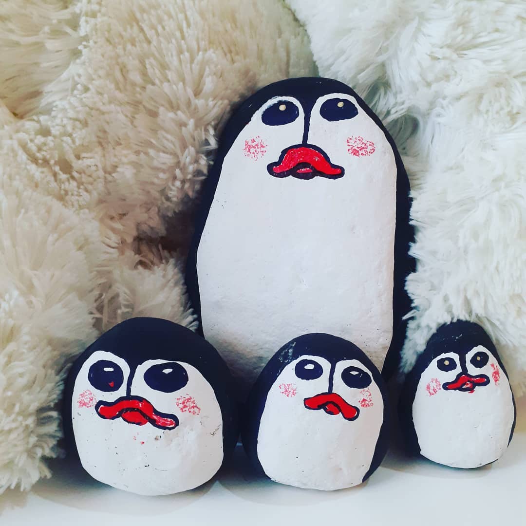 Penguin family