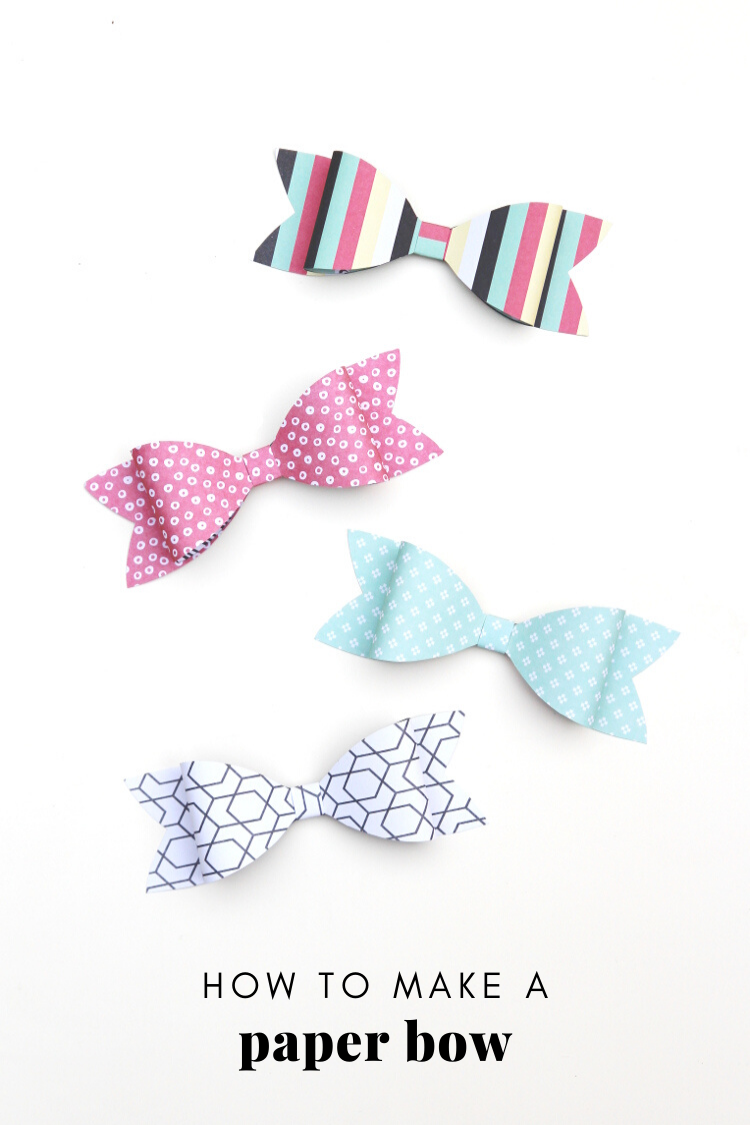 Paper bows