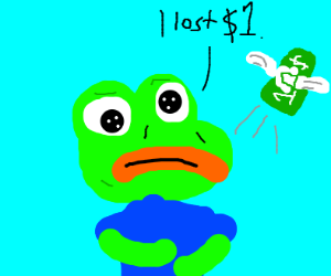 Pepe lost $1