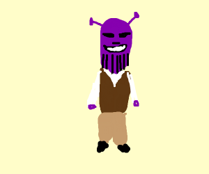 Thanos is shrek