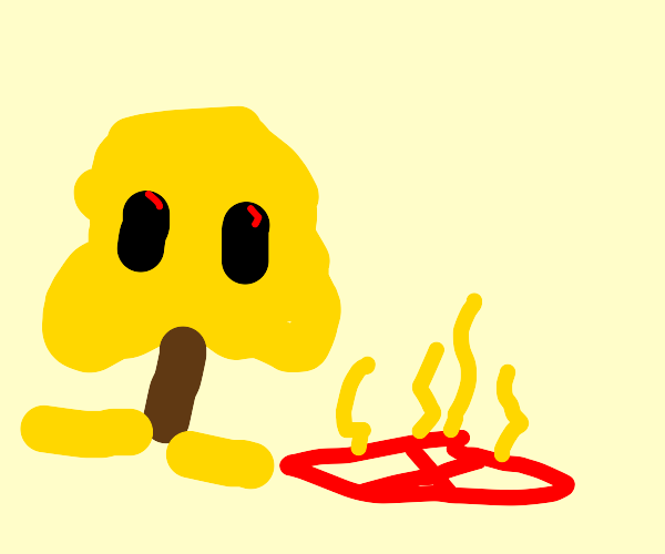 Petscop dude summoning satan