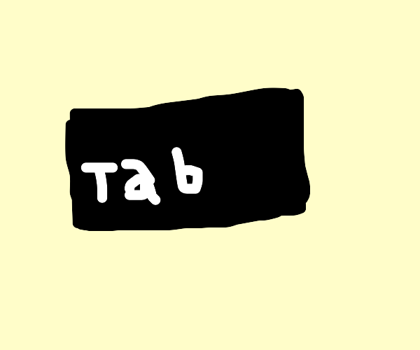 draw the entire tab