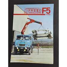 Brochure camion fassi usato  Alessandria