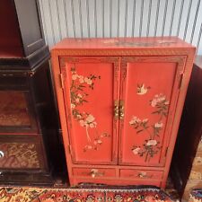 Pair chinese red for sale  Cotuit