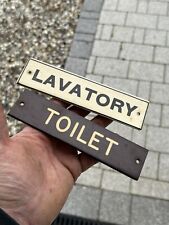 Vintage toilet lavatory for sale  TENBY