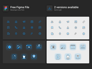 Messenger App Icons Pack