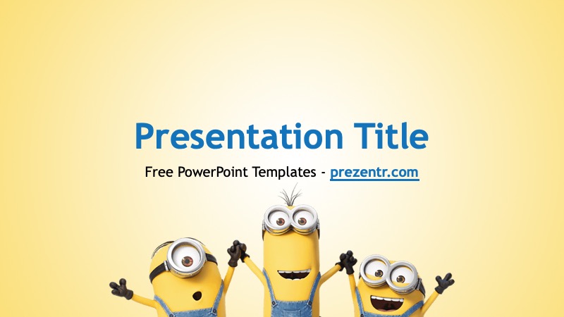 Detail Background Powerpoint Minion Nomer 8