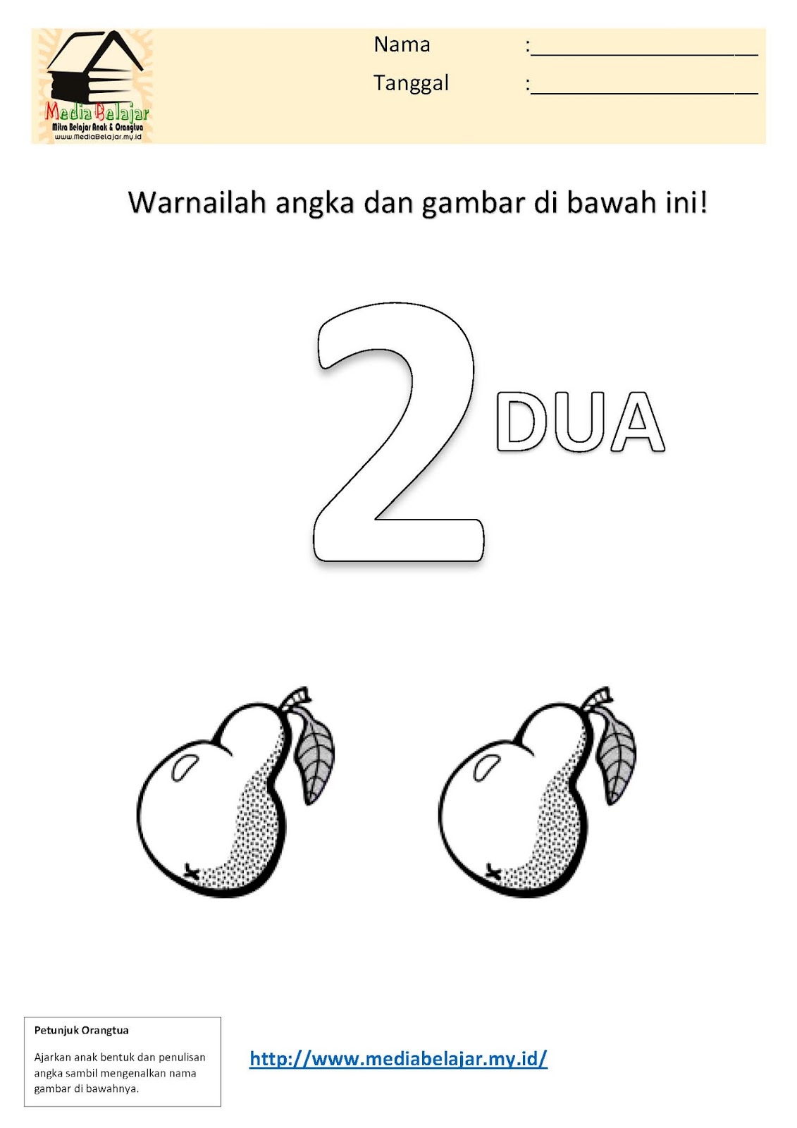 Detail Gambar Buah Mewarnai Angka 8 Nomer 30