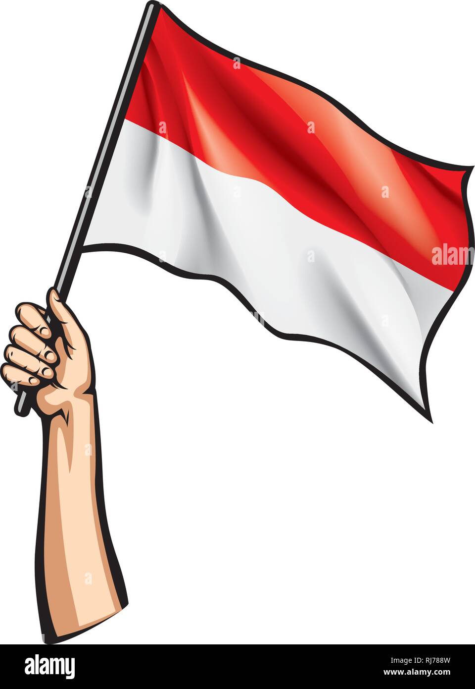 Detail Indonesian Flag Vector Png Nomer 52